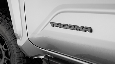Emblem Overlays - SR5 Gunmetal Gray (Tacoma)