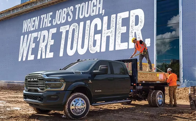 Commercial work truck configured for business use