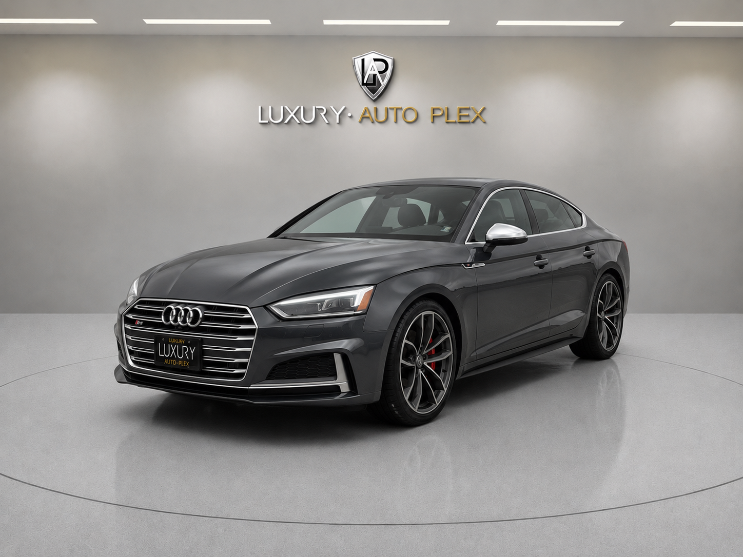 Gray 2019 Audi S5 Sportback Sedan All-Wheel Drive 8-Speed Automatic