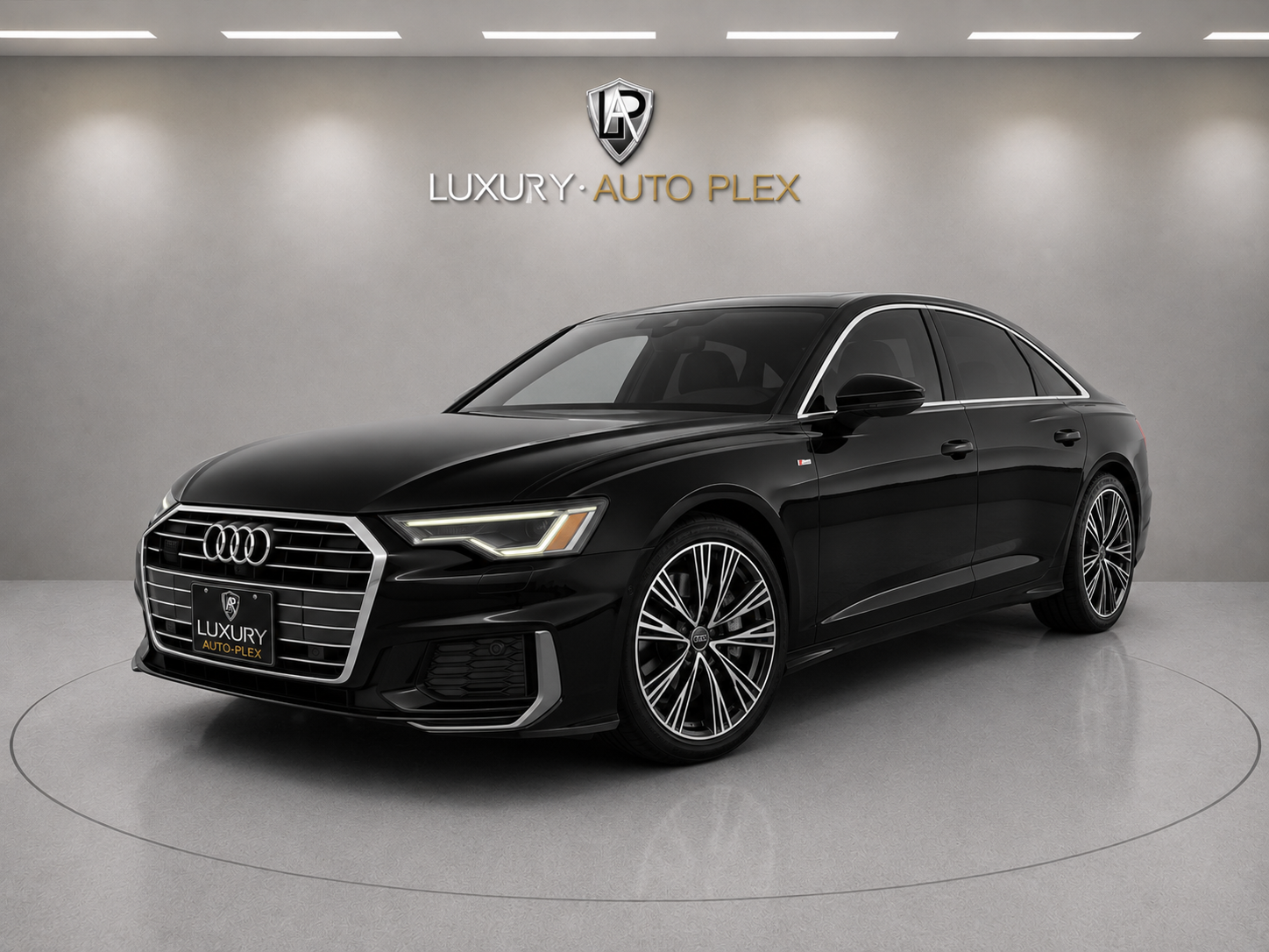 Black 2019 Audi A6 55 TFSI quattro Premium Plus Sedan AWD Sedan All-Wheel Drive 7-Speed Automatic