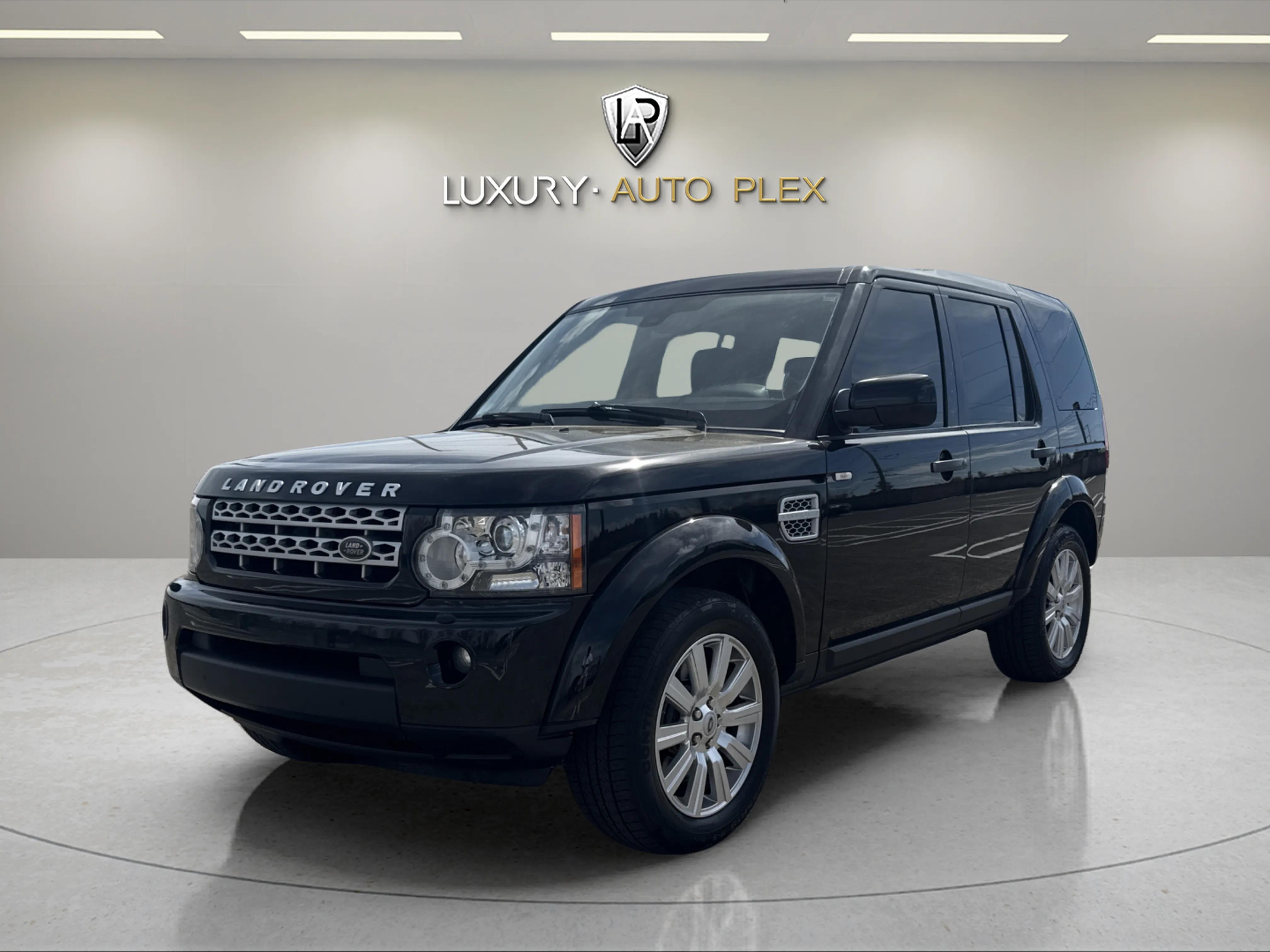 Black 2012 Land Rover LR4 HSE LUX SUV / Crossover Four-Wheel Drive 6-Speed Automatic