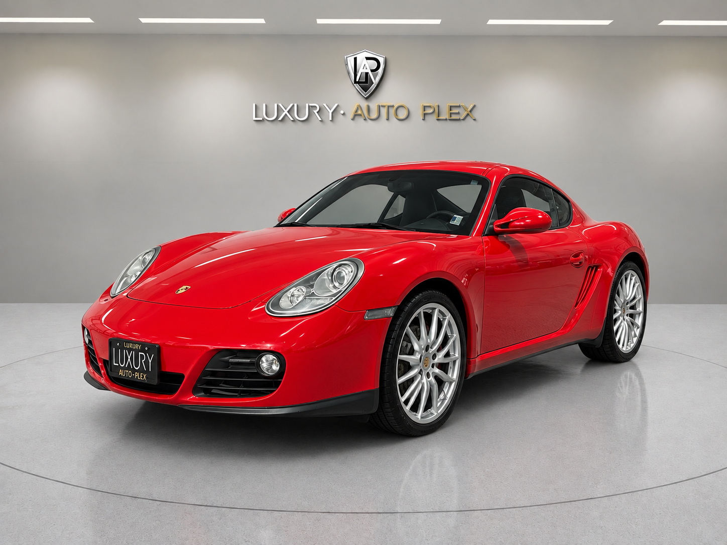 Red 2011 Porsche Cayman Coupe Rear-Wheel Drive Automatic