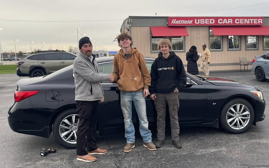 Aidens Q50 - Hatfield Used Car Center customer