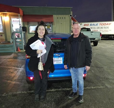 Amaya's Ford Focus w Serge - Hatfield Used Car Center customer