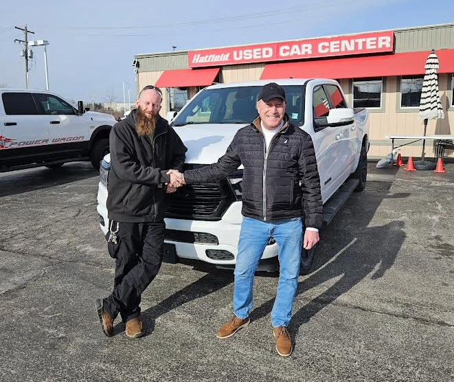 Andrew Ram 1500 4x4 from Mike - Hatfield Used Car Center customer