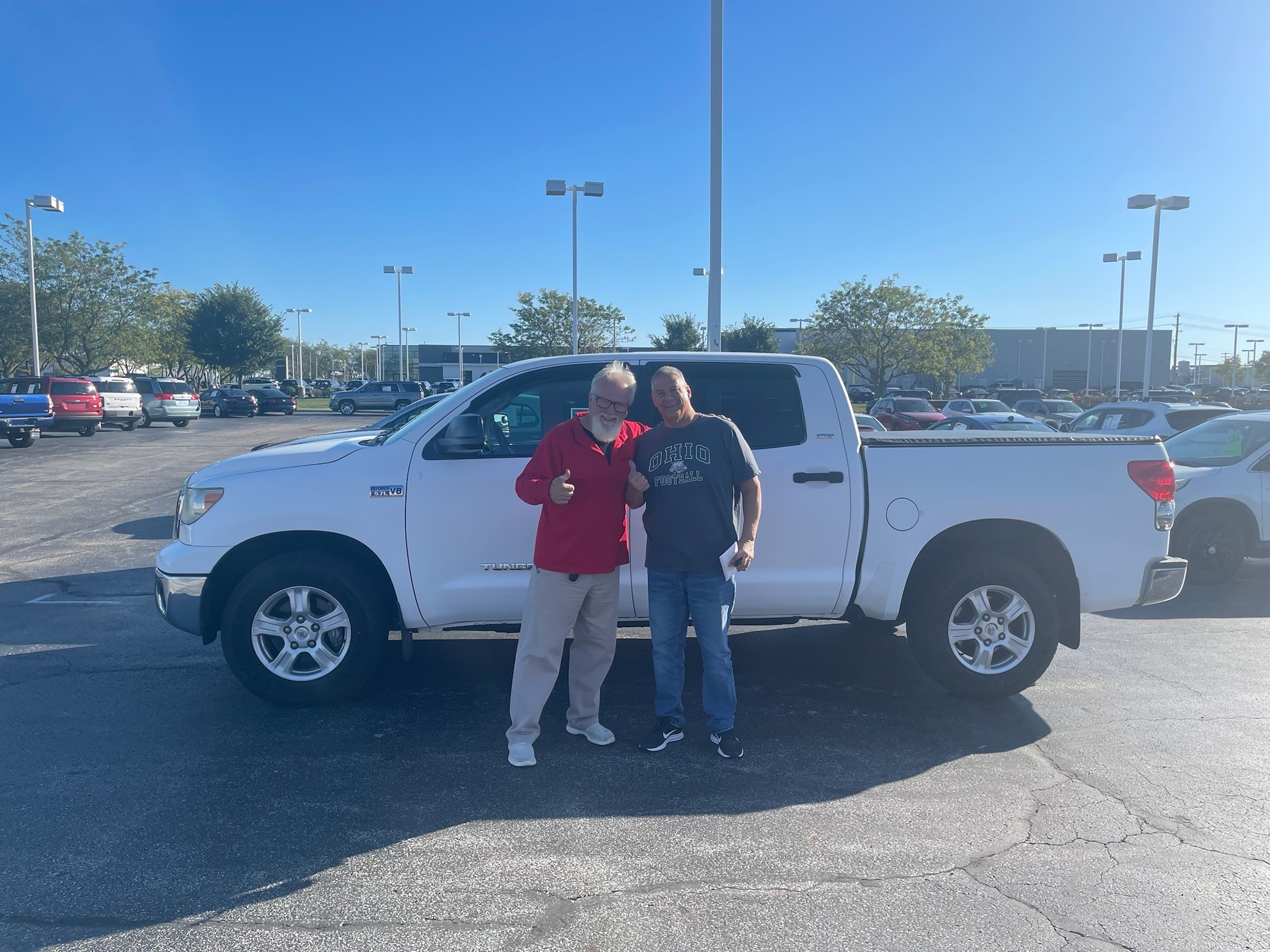 Chris Toyota Tundra - Hatfield Used Car Center customer