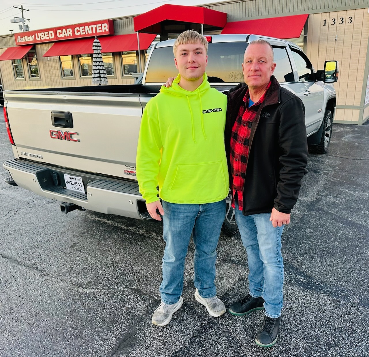 Holden's GMC 4 x 4 - Hatfield Used Car Center customer