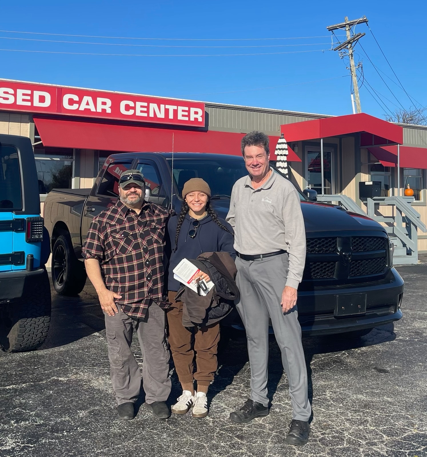 Izzas RAM 4x4 - Hatfield Used Car Center customer