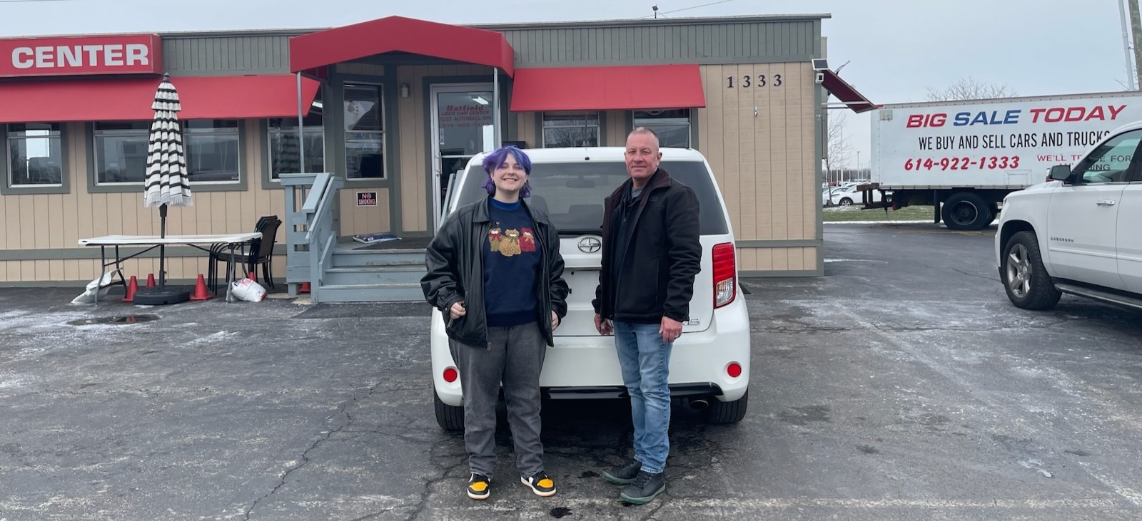 Kaylee's Scion XB w Serge - Hatfield Used Car Center customer