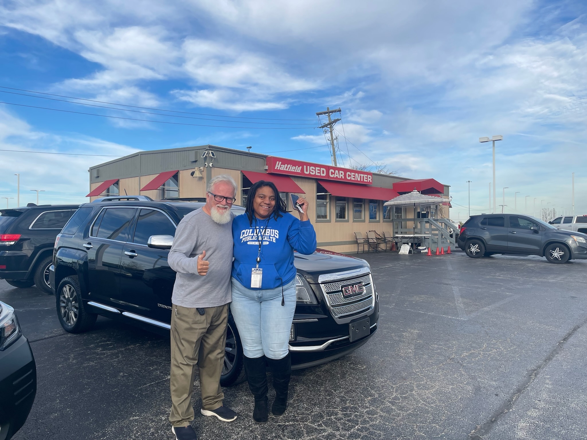 Keisha's GMC Denali - Hatfield Used Car Center customer