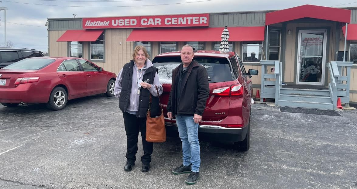 Kristine's Chevy Equinox - Hatfield Used Car Center customer
