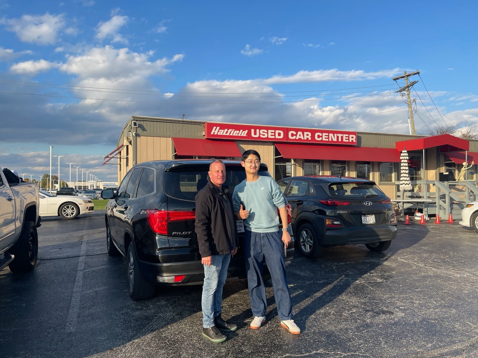 Li's Honda Pilot - Hatfield Used Car Center customer