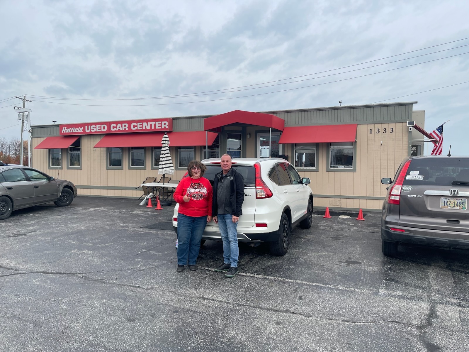 Patty's Honda CRV 30 Years - Hatfield Used Car Center customer