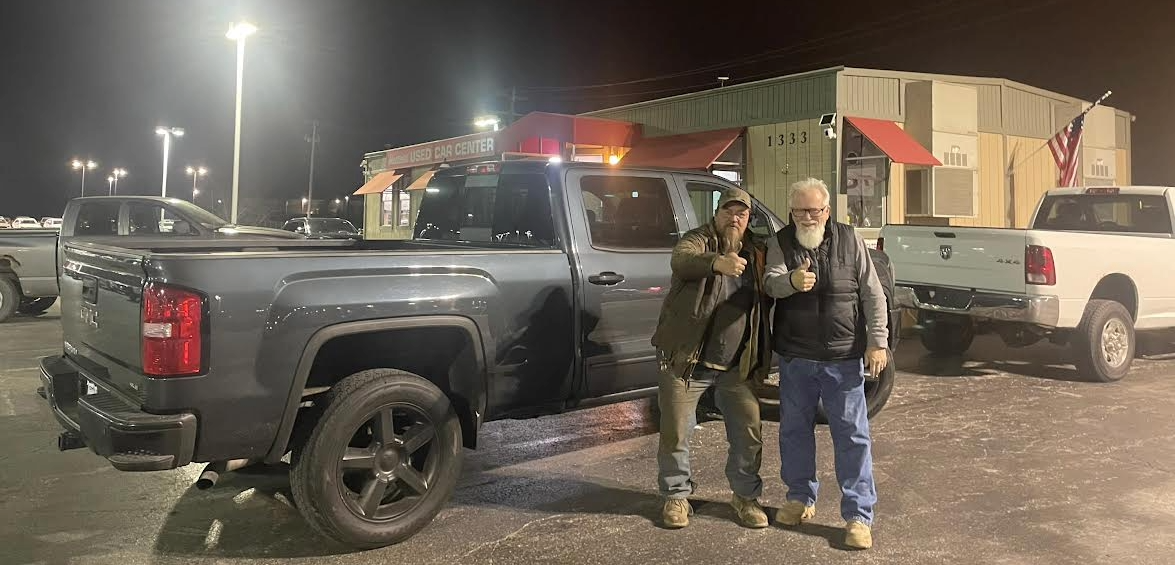 Paul's GMC 4 x 4 w Ron - Hatfield Used Car Center customer