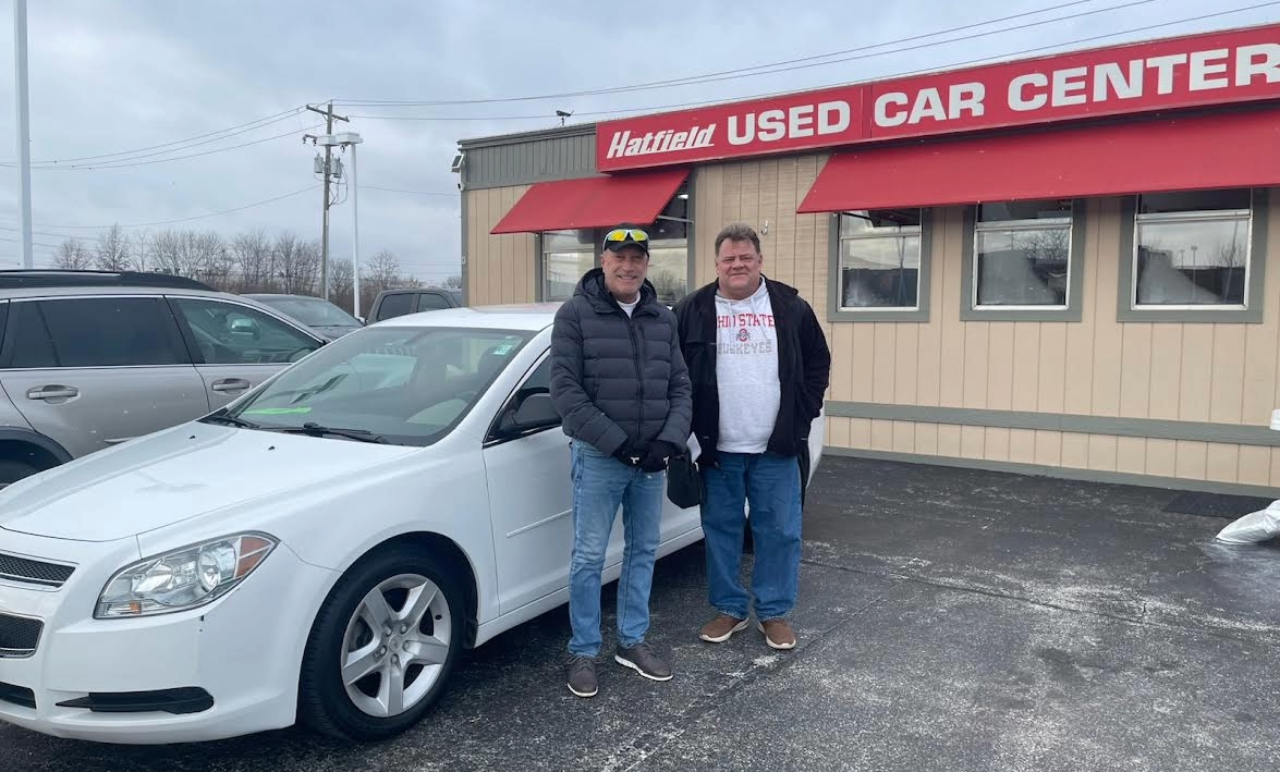 Randall's Malibu with Mike - Hatfield Used Car Center customer