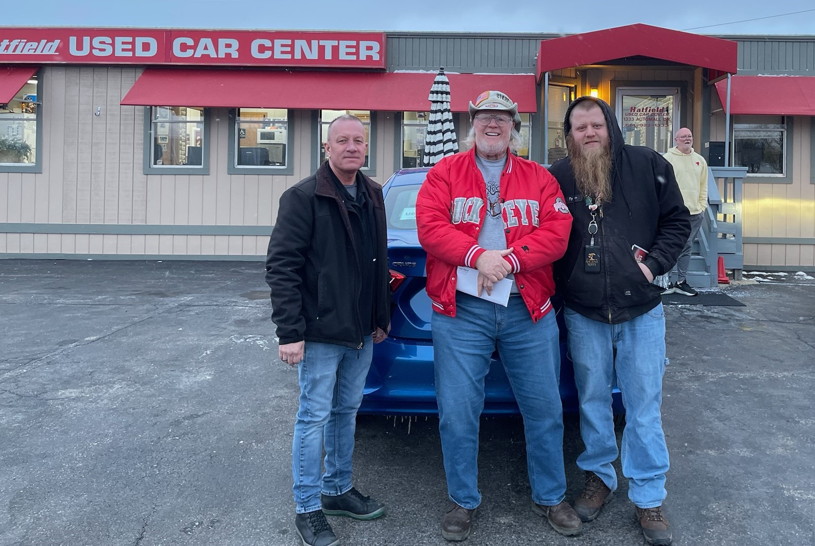 Serge n Timothy Chevy Cruz - Hatfield Used Car Center customer