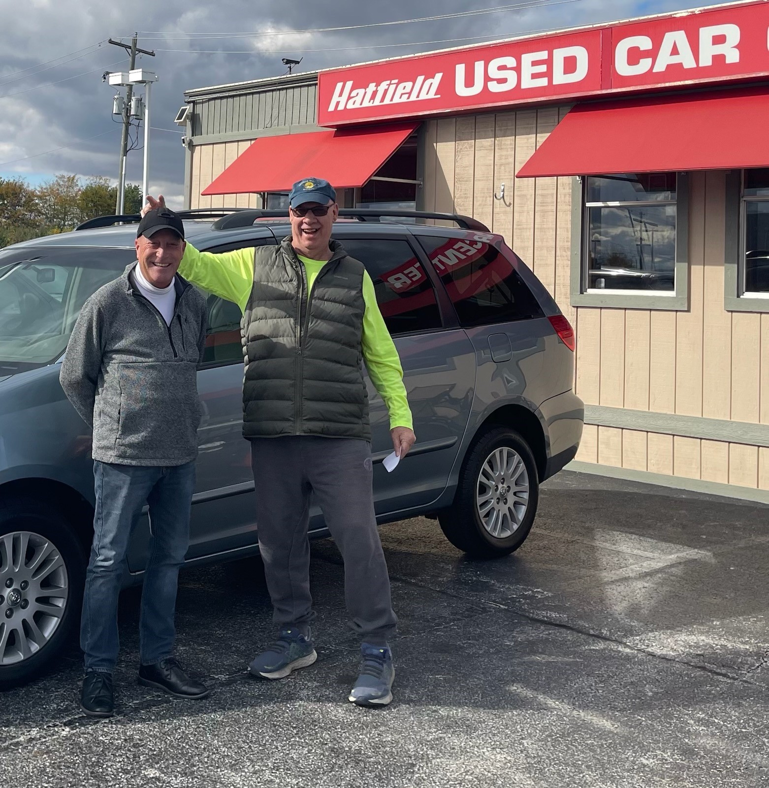 Thomas Toyota Cienna - Hatfield Used Car Center customer